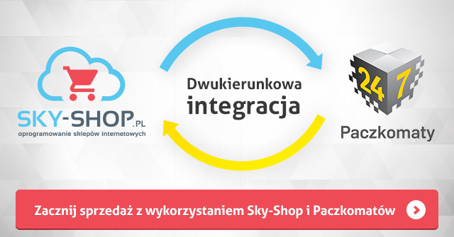 Dwukierunkowa integracja platformy sklepów internetowych Sky-Shop z Paczkomatami InPost