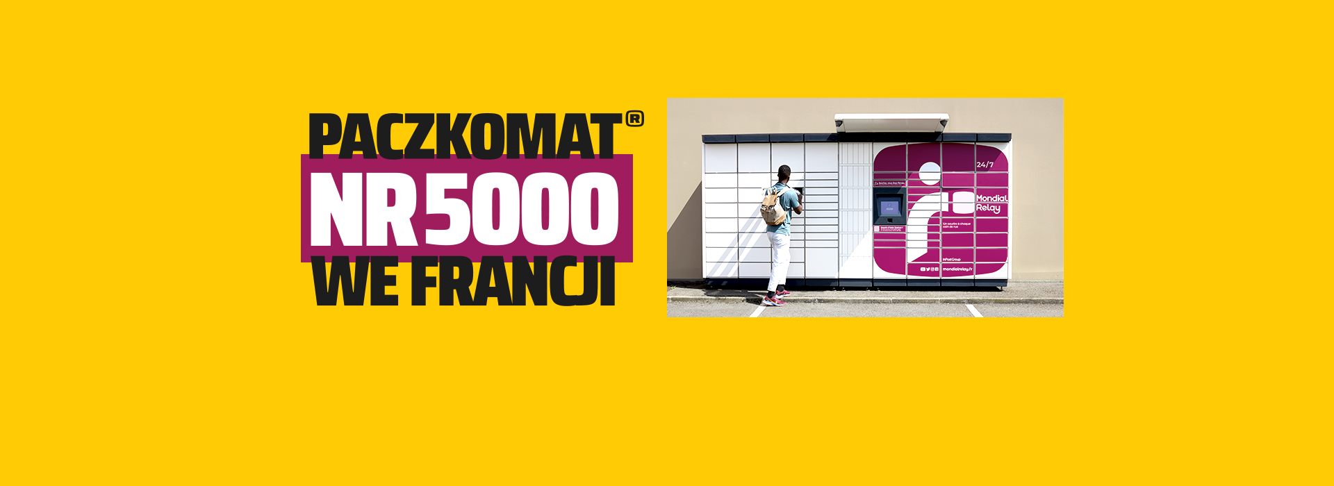 InPost Francja 5000 urządzeń Paczkomat
