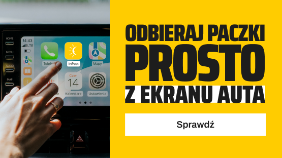 Odbieraj paczki prosto z ekranu auta - InPost Mobile w Apple CarPlay