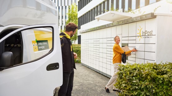 Nadanie paczki przez Paczkomat