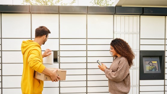 Nadanie paczki przez Paczkomat