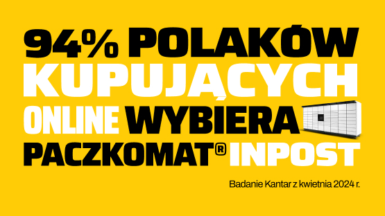 Kantar: 94% Polaków kupujących online wybiera Paczkomat InPost