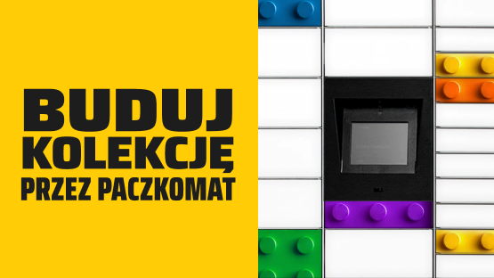 Buduj kolekcję klocków i wysyłaj przez Paczkomat.