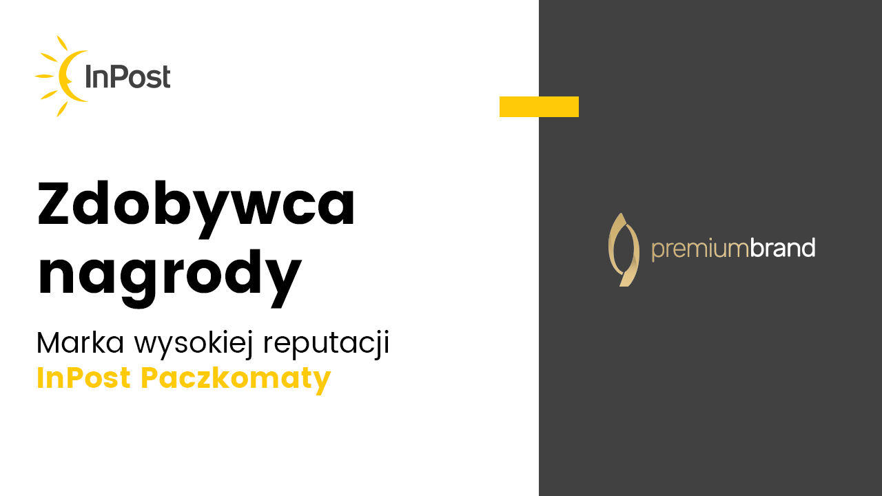 Nagroda Premium Brand dla InPost Paczkomaty