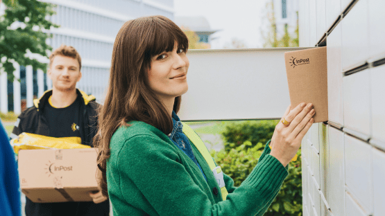 Nadanie paczki przez Paczkomat