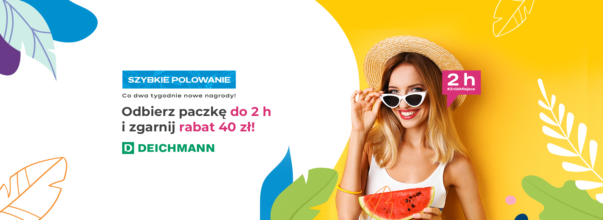 Odbierz paczkę do 2 h i zgarnij rabat 40 zł w Szybkim Polowaniu