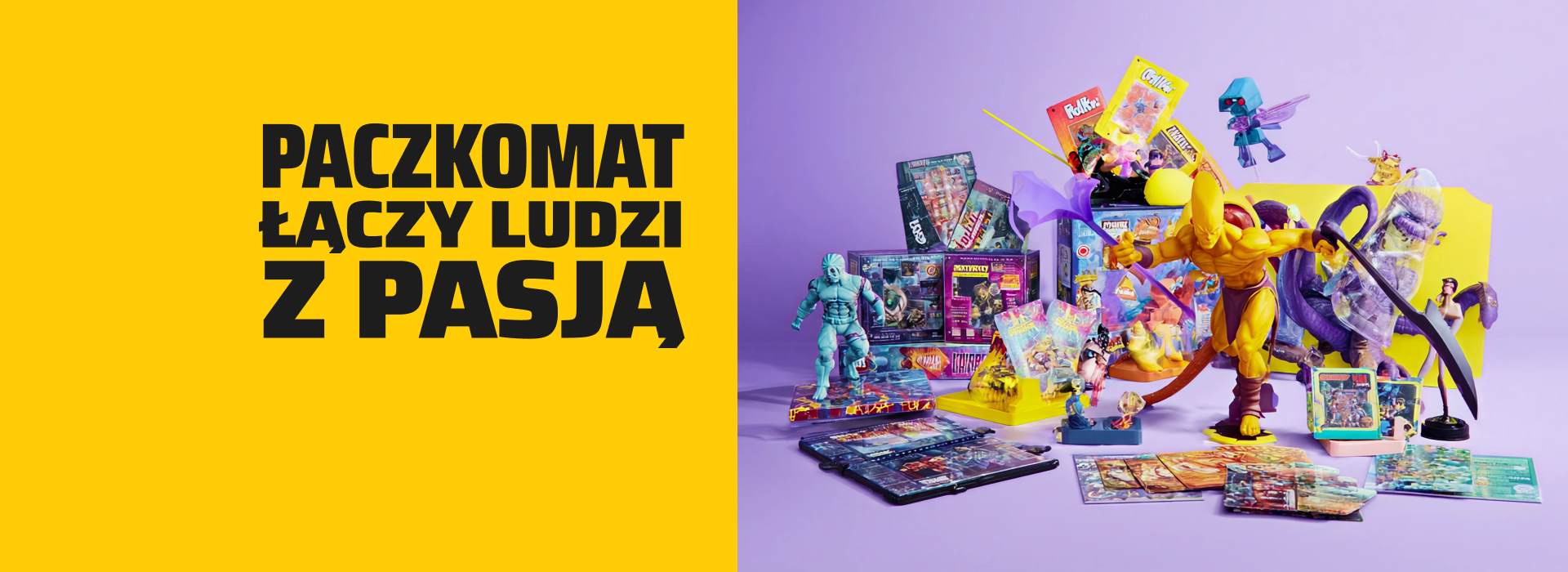 Paczkomat łączy ludzi z pasją.