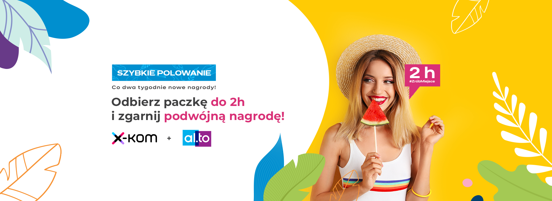 Odbierz podwójną nagrodę od x-kom i al.to w Szybkim Polowaniu!
