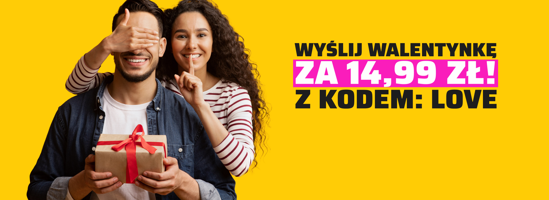 Do zakochania (i nadania) jeden krok! Walentynkę wyślij przez Paczkomat! 