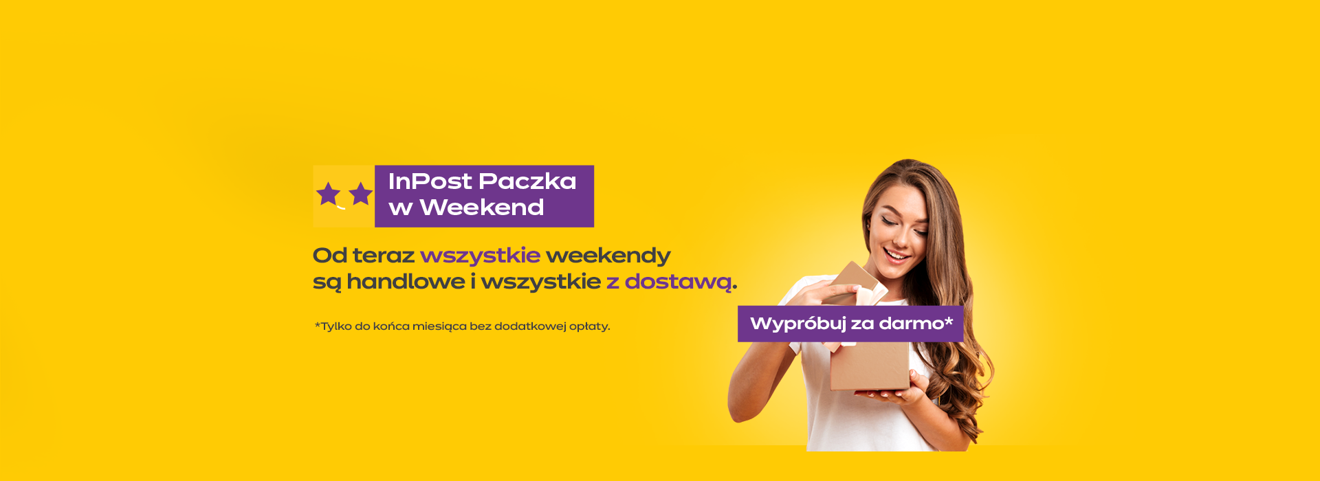 InPost dostarczy Paczkę w Weekend! 
