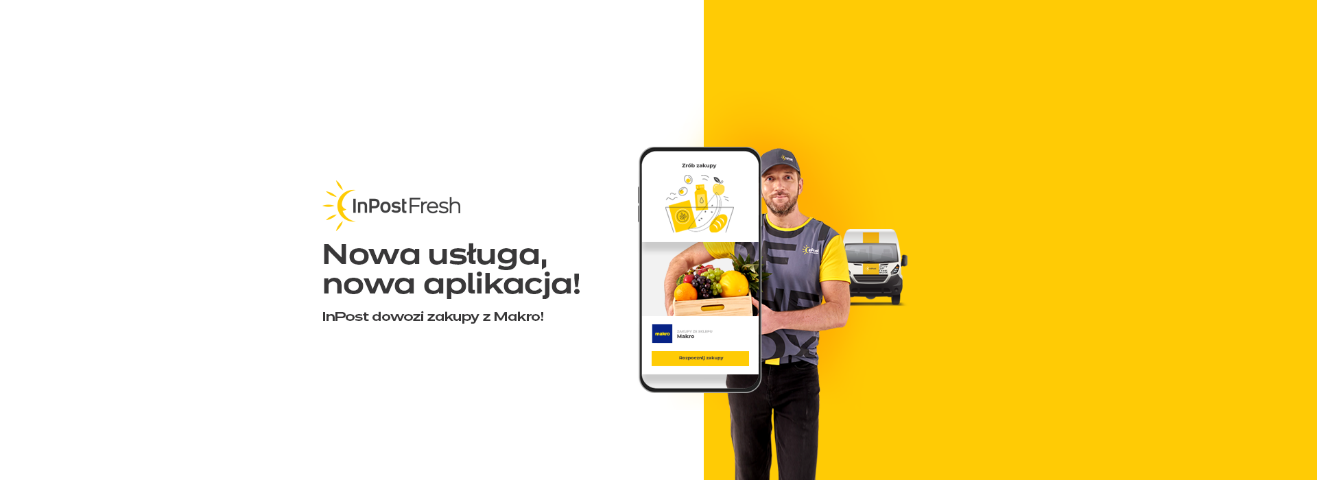 InPost Fresh – zakupy spożywcze z dostawą do domu lub automatu Paczkomat®