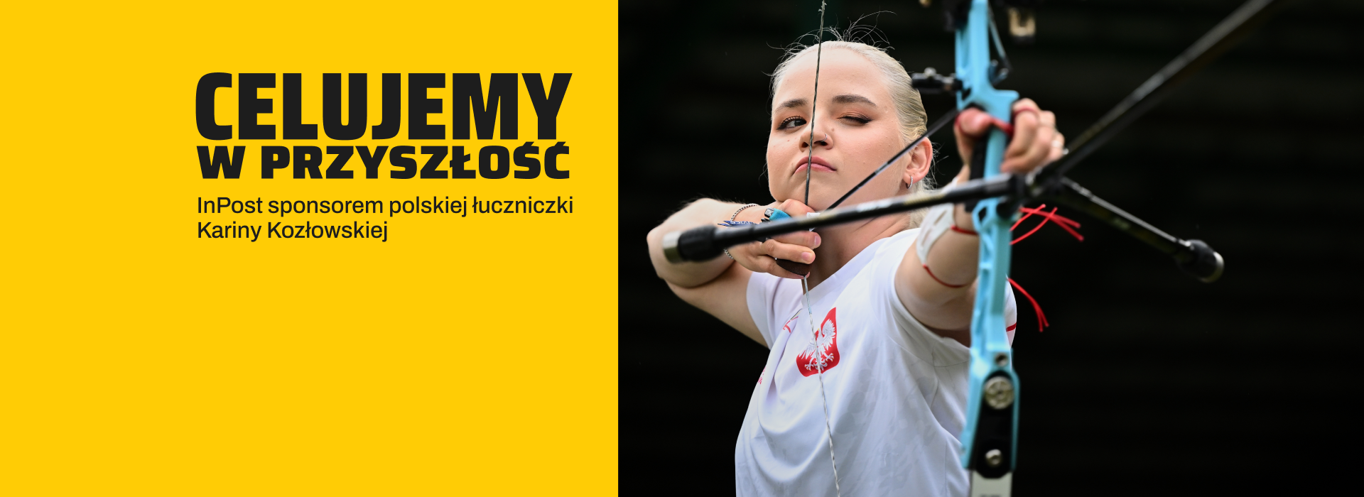Celujemy w przyszłość. InPost sponsorem polskiej łuczniczki Kariny Kozłowskiej