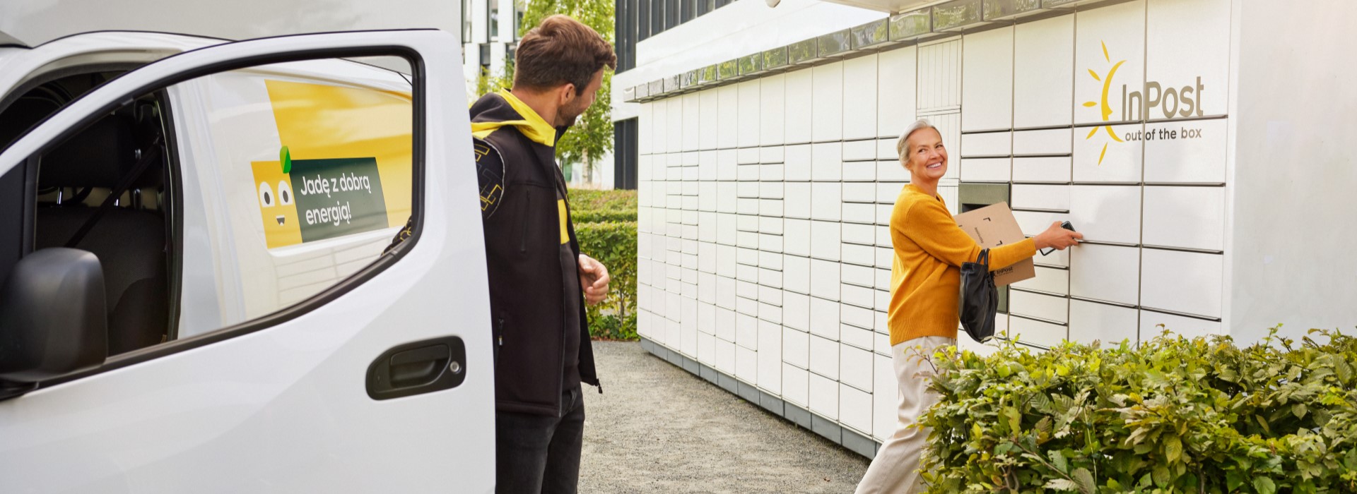 Nadanie paczki przez Paczkomat