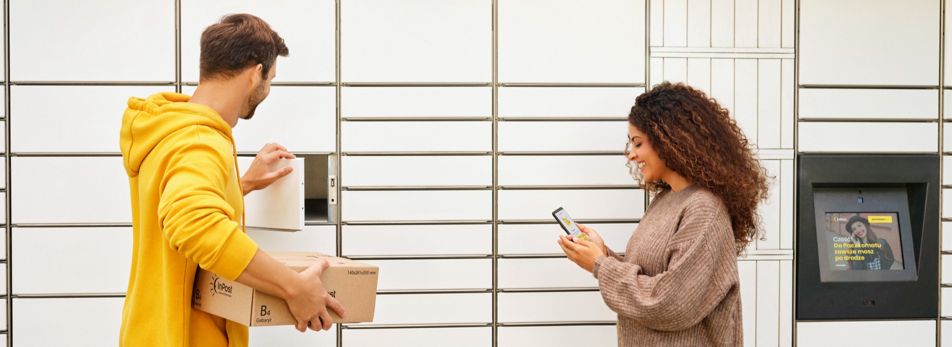 Nadanie paczki przez Paczkomat