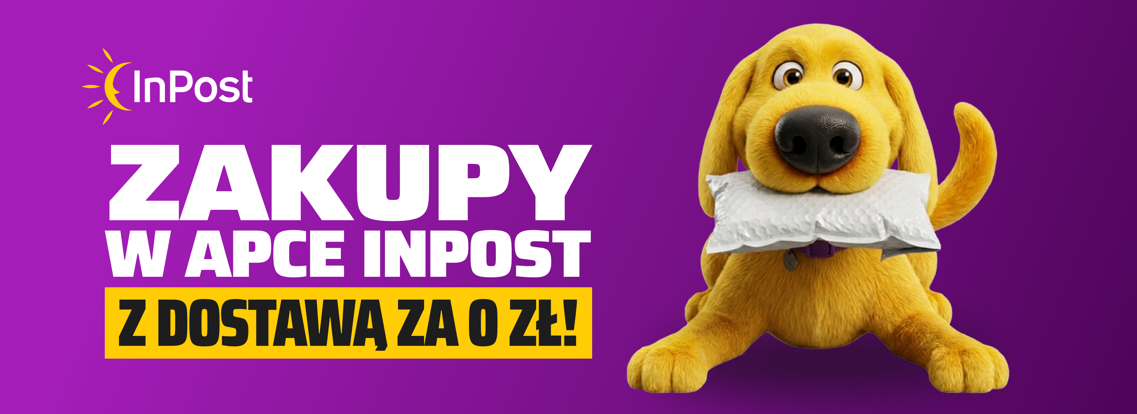 Zakupy w apce InPost z dostawą za 0 zł!