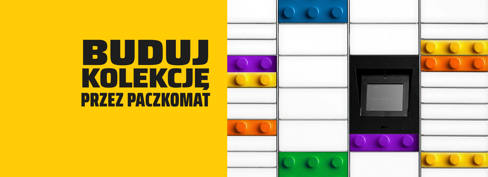 Buduj kolekcję klocków i wysyłaj przez Paczkomat.