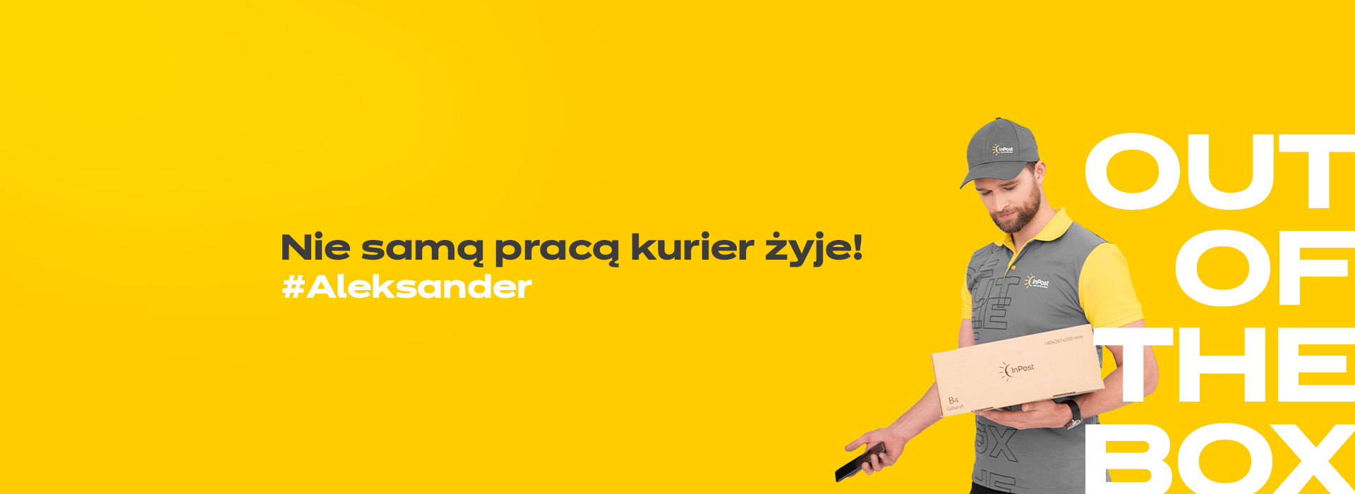 Nie samą pracą kurier żyje! #Aleksander