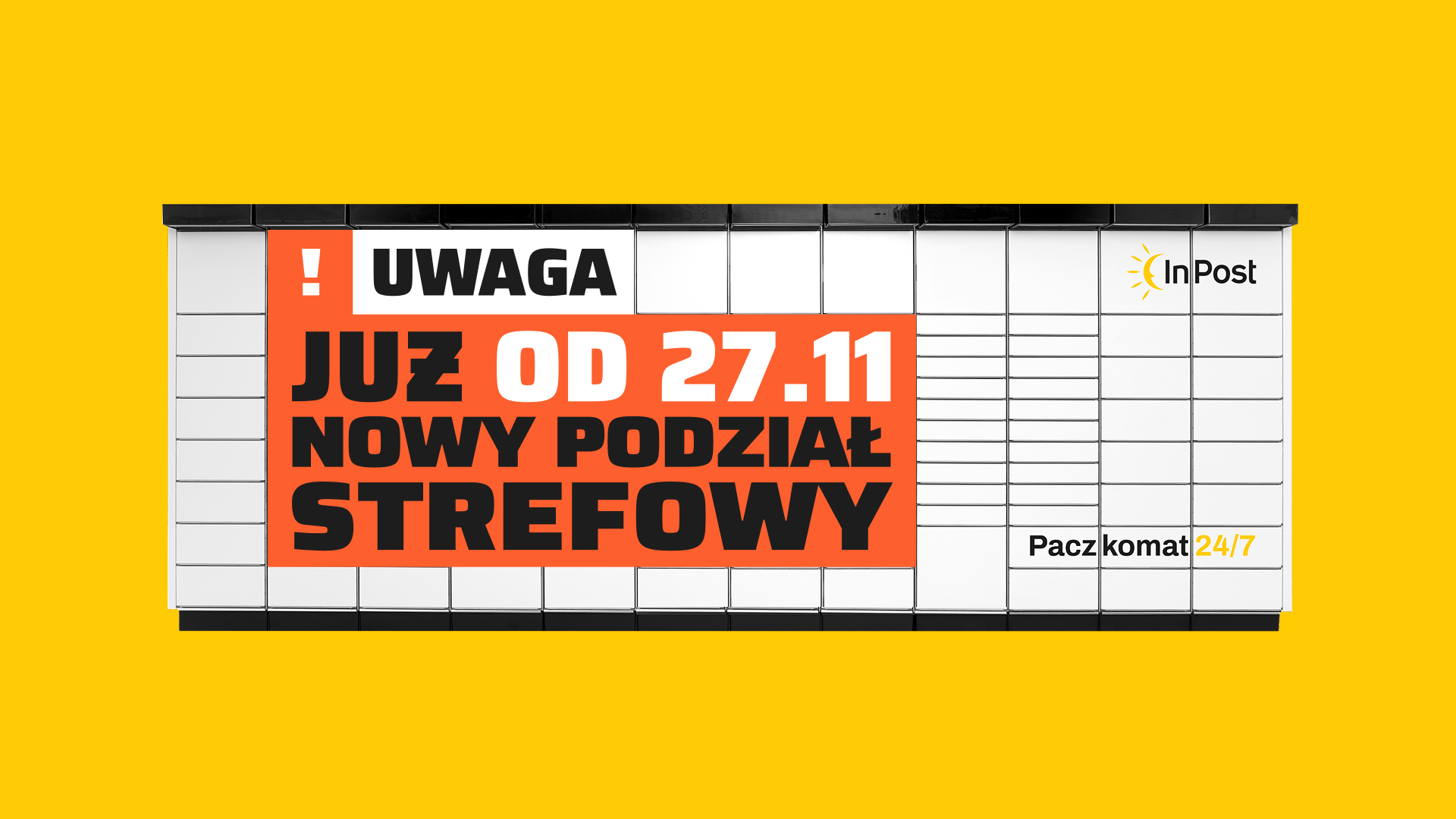 Już od 27.11 nowy podział strefowy