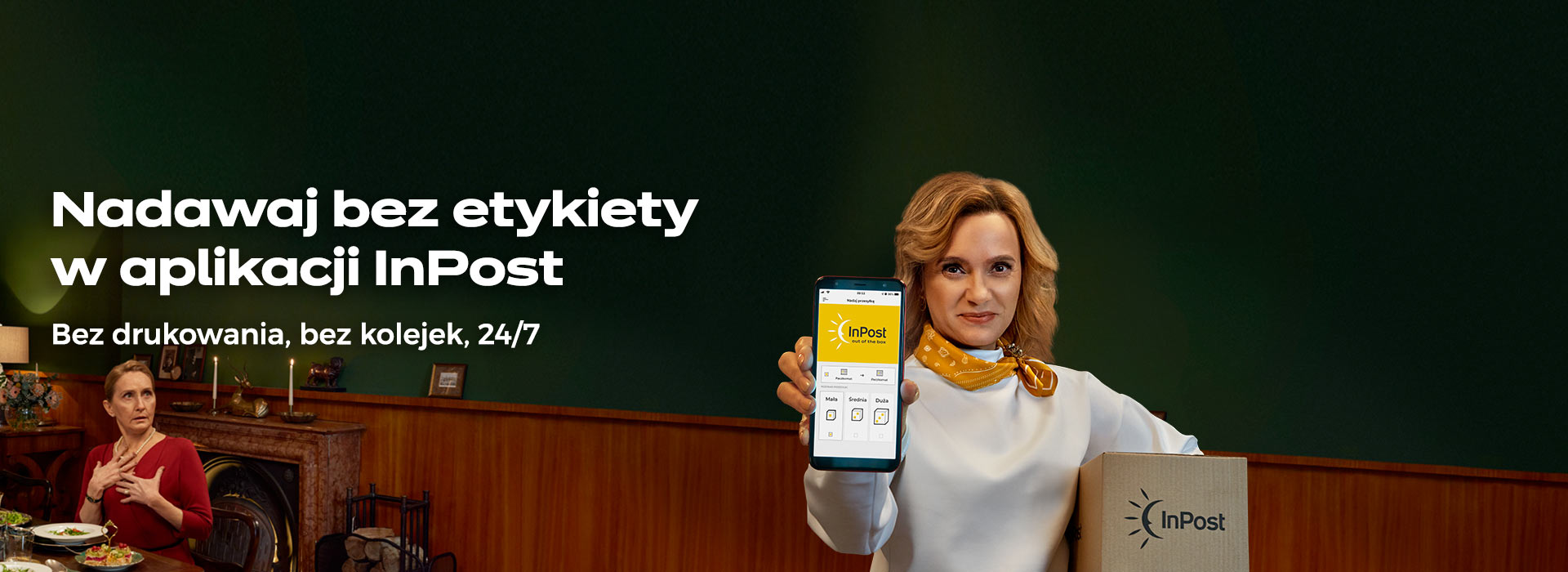 Płatności nadanie bez etykiety InPost Mobile