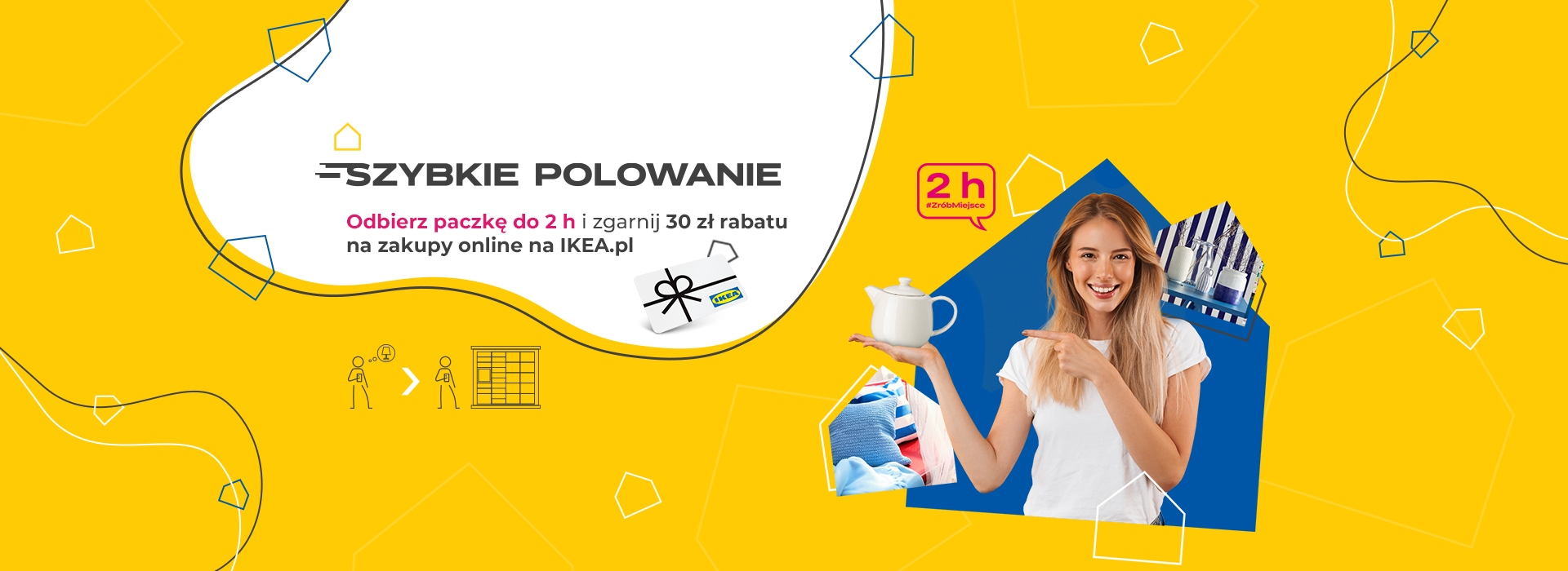 Odbierz 30 zł zniżki do IKEA.pl w Szybkim Polowaniu!