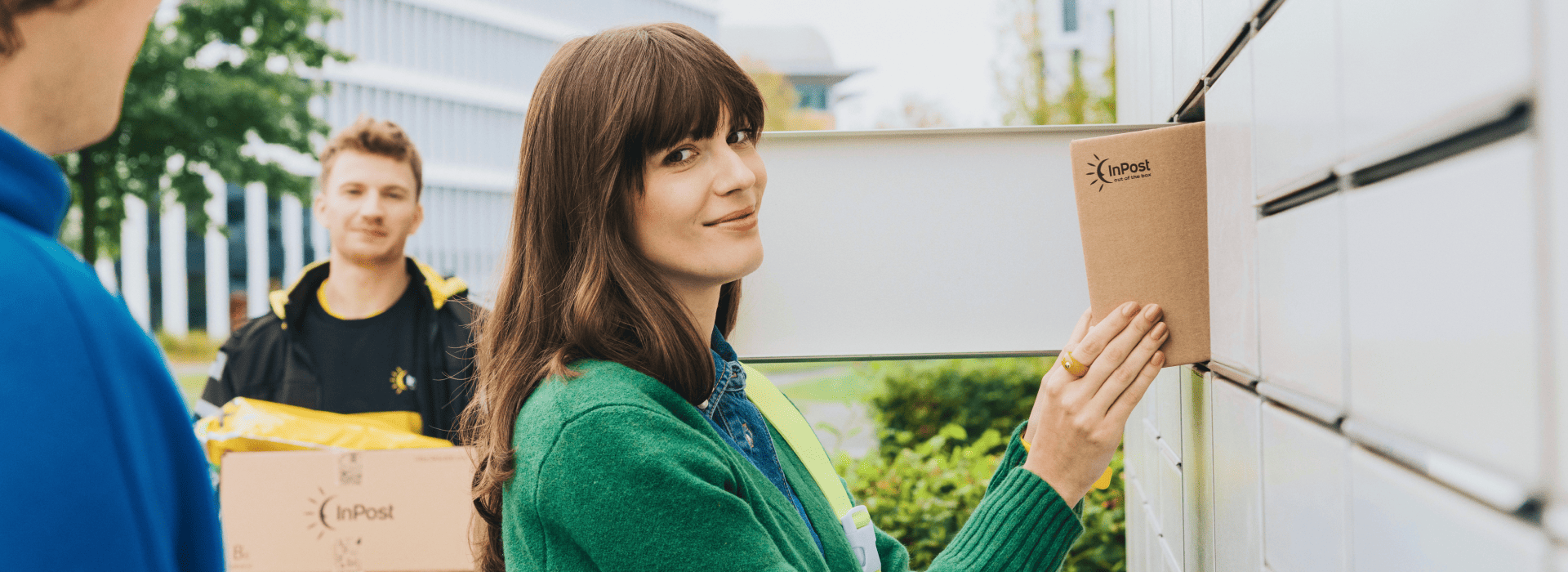 Nadanie paczki przez Paczkomat