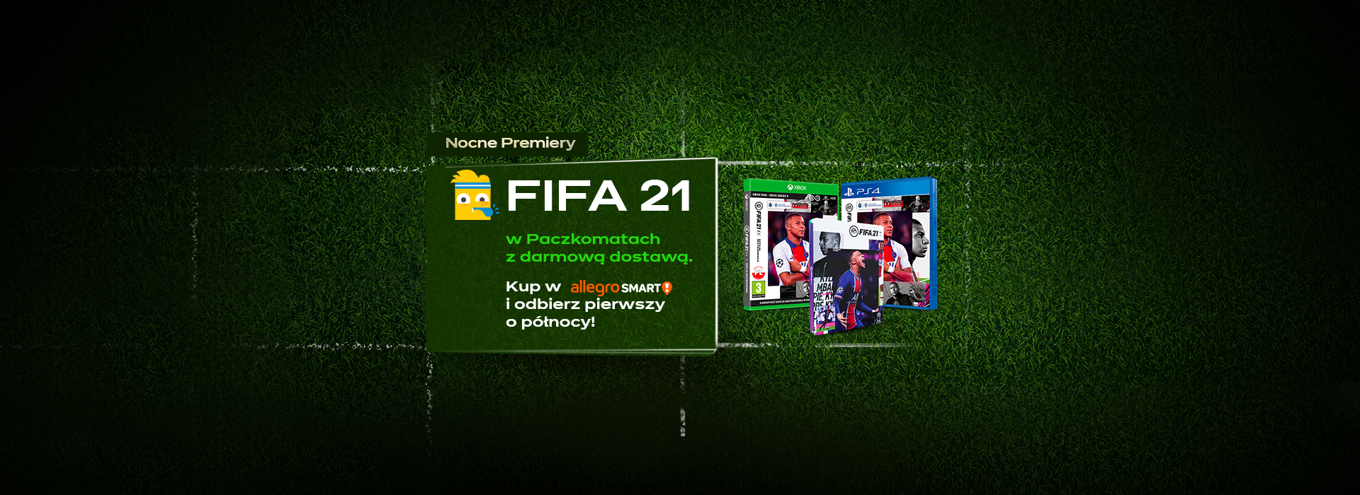 Premiera FIFA 21 – odbierz z Paczkomatu i zagraj jako pierwszy!