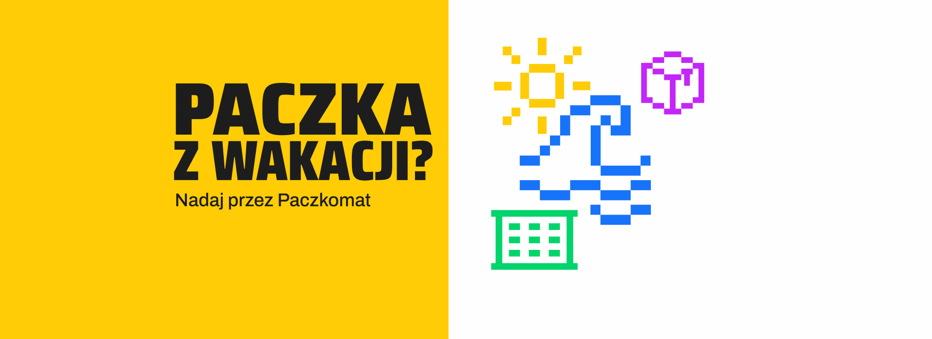 Paczka z wakacji? Nadaj przez Paczkomat!