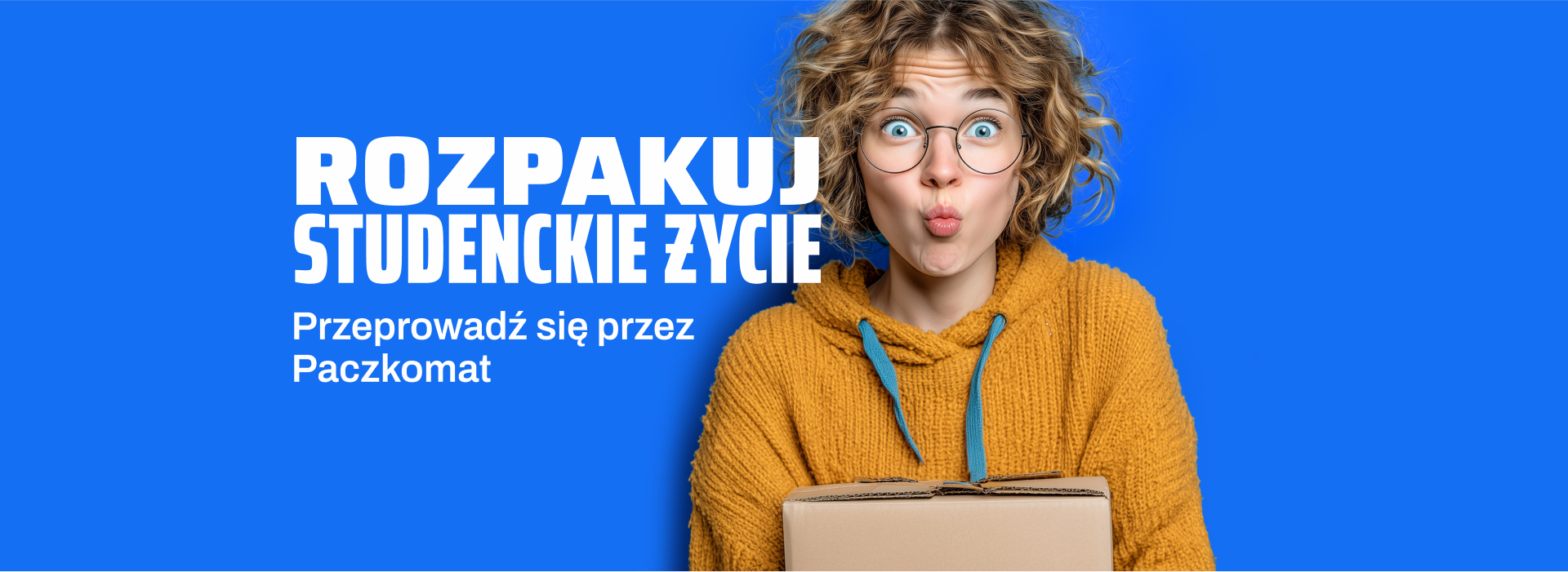 Rozpakuj studenckie życie. Przeprowadź się przez Paczkomat