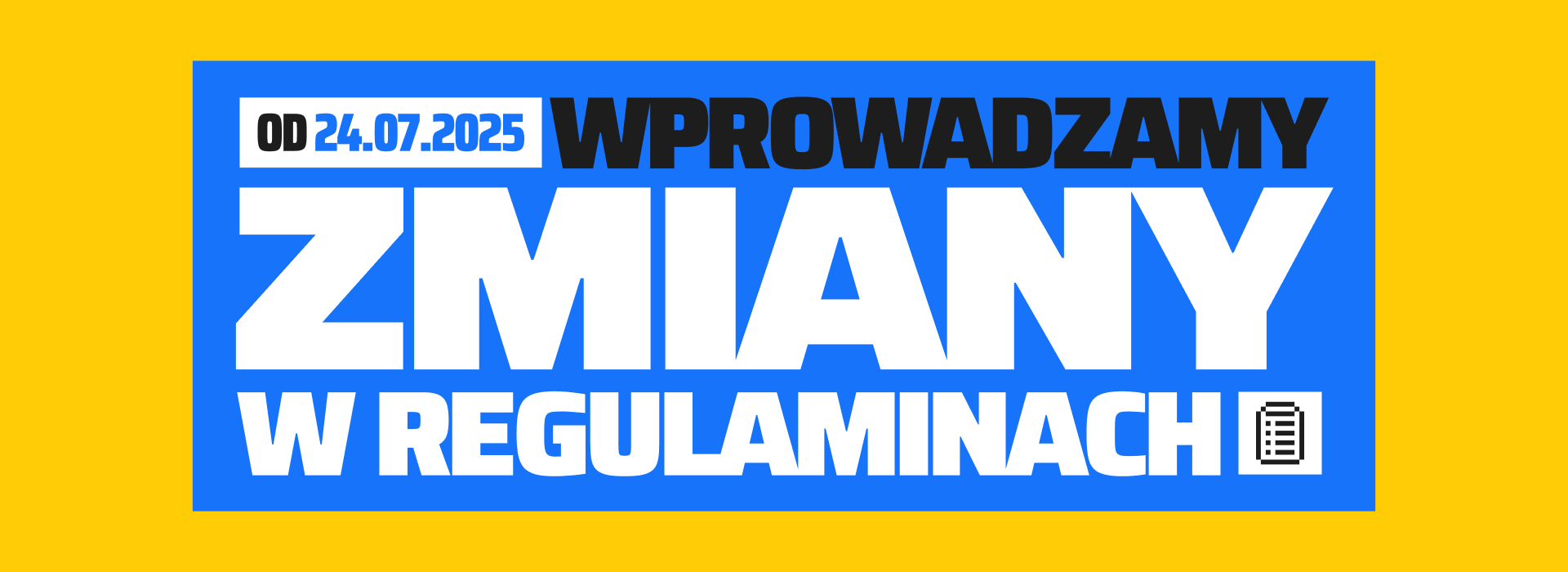 Zmiany w regulaminach InPost od 24 lipca 2025 roku