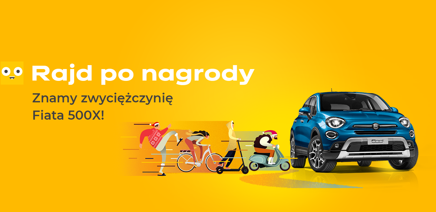 Znamy zwyciężczynię loterii Rajd po Nagrody! 
