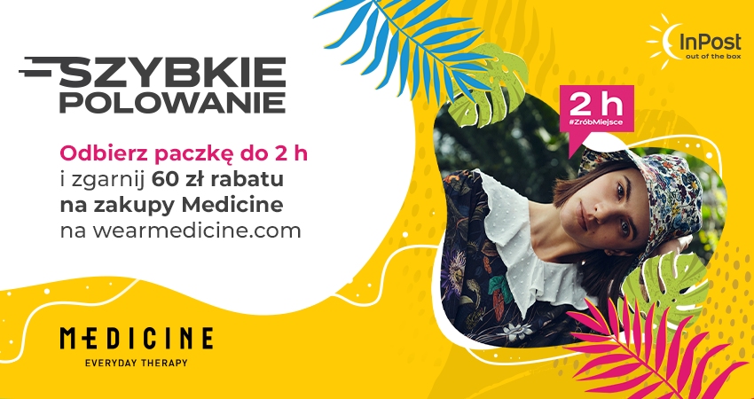 Super okazja w Szybkim Polowaniu! Na najszybszych czeka 60 zł na zakupy w Medicine