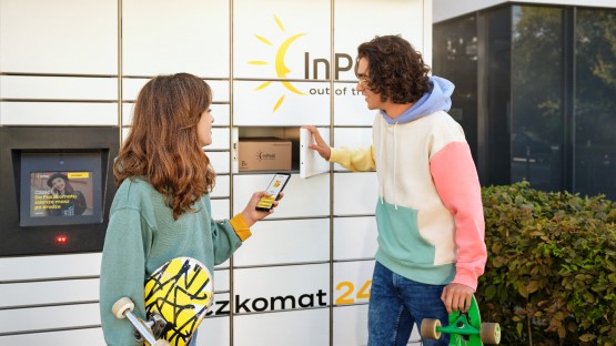 Nadanie paczki przez Paczkomat