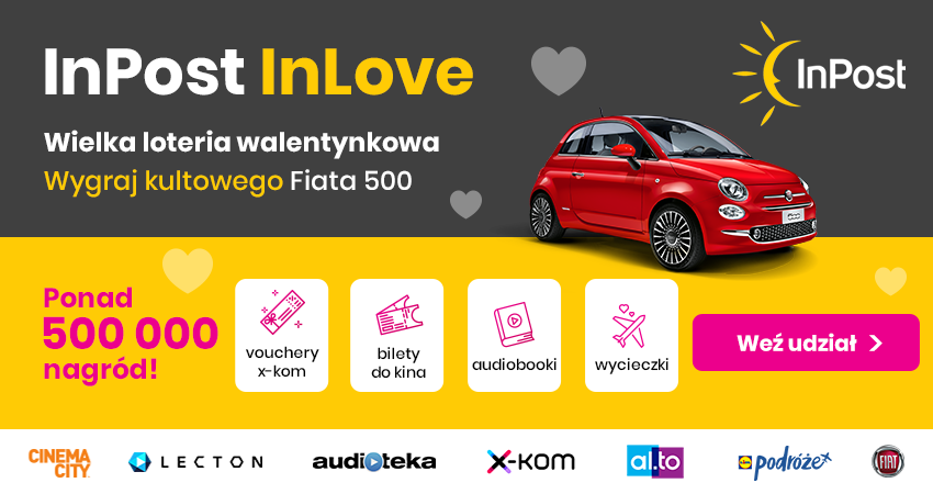walentynkowa loteria InPost InLove