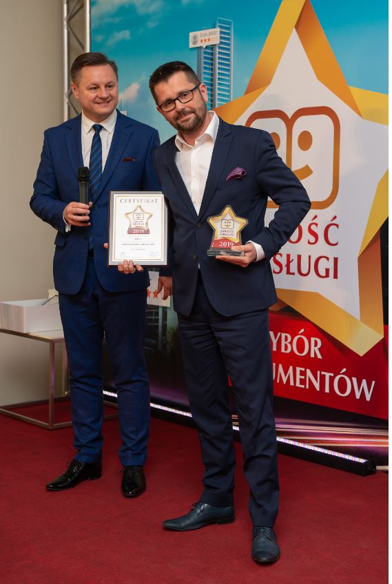 Gwiazda Jakosci Obslugi 2019 dla InPost