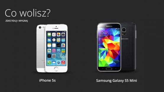 Co wolisz - Samsung Galaxy S5 mini czy iPhone 5s? Wyniki konkursu!