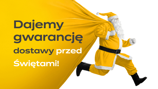 Dajemy gwarancję dostawy na Święta!
