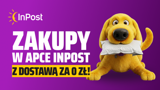 Zakupy w apce InPost z dostawą za 0 zł!