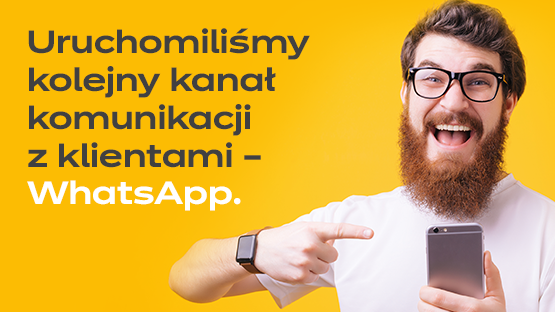 Jesteśmy na WhatsAppie! 