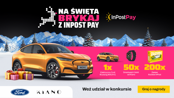 Na Święta brykaj z InPost Pay – konkurs!