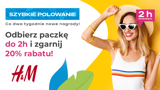 Odbierz rabat 20% do H&M w Szybkim Polowaniu!
