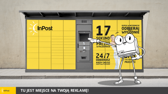 reklama paczkomaty inpost