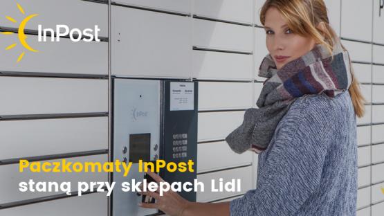 Paczkomaty przy sklepach Lidl