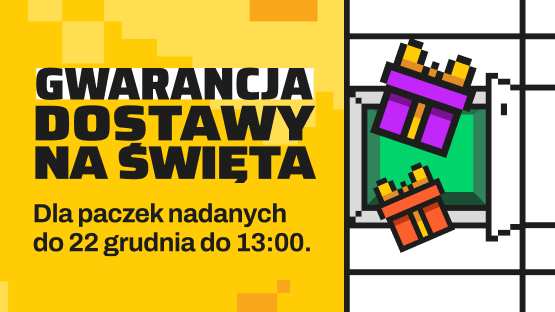 Gwarancja dostawy na Święta dla paczek nadanych do 22 grudnia do 13:00