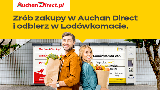 Skorzystaj z dostawy zakupów spożywczych do Lodówkomatu na terenie Warszawy