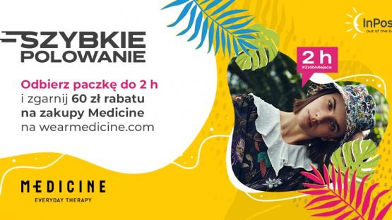 Super okazja w Szybkim Polowaniu! Na najszybszych czeka 60 zł na zakupy w Medicine