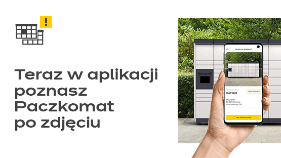 Teraz w InPost Mobile nowa funkcja, dzięki której poznasz Paczkomat po zdjęciu!