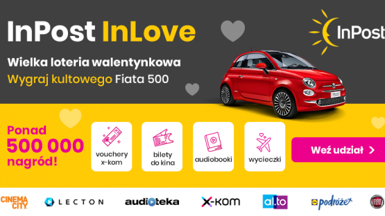 walentynkowa loteria InPost InLove