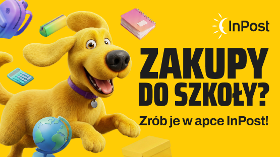 Zakupy do szkoły w apce InPost