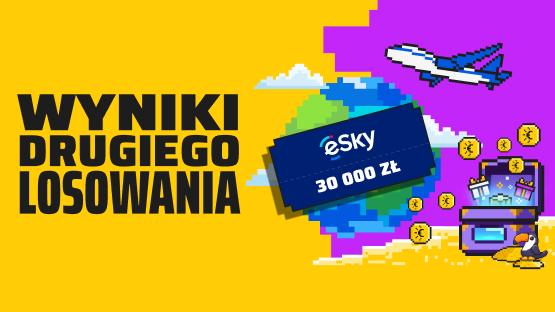 Wyniki drugiego losowania. Voucher do eSky na 30 000 zł oraz otwarty InBox, z którego wyskakują InCoiny.