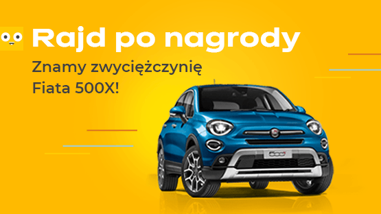 Znamy zwyciężczynię loterii Rajd po Nagrody! 